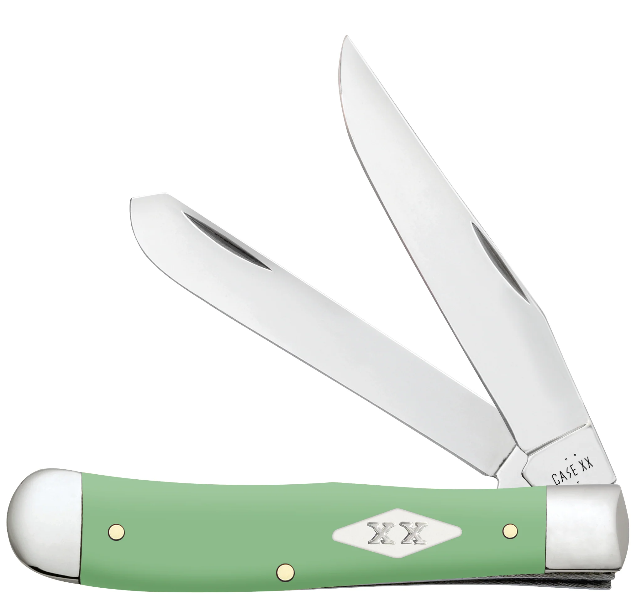 Smooth Mint Green Synthetic Trapper