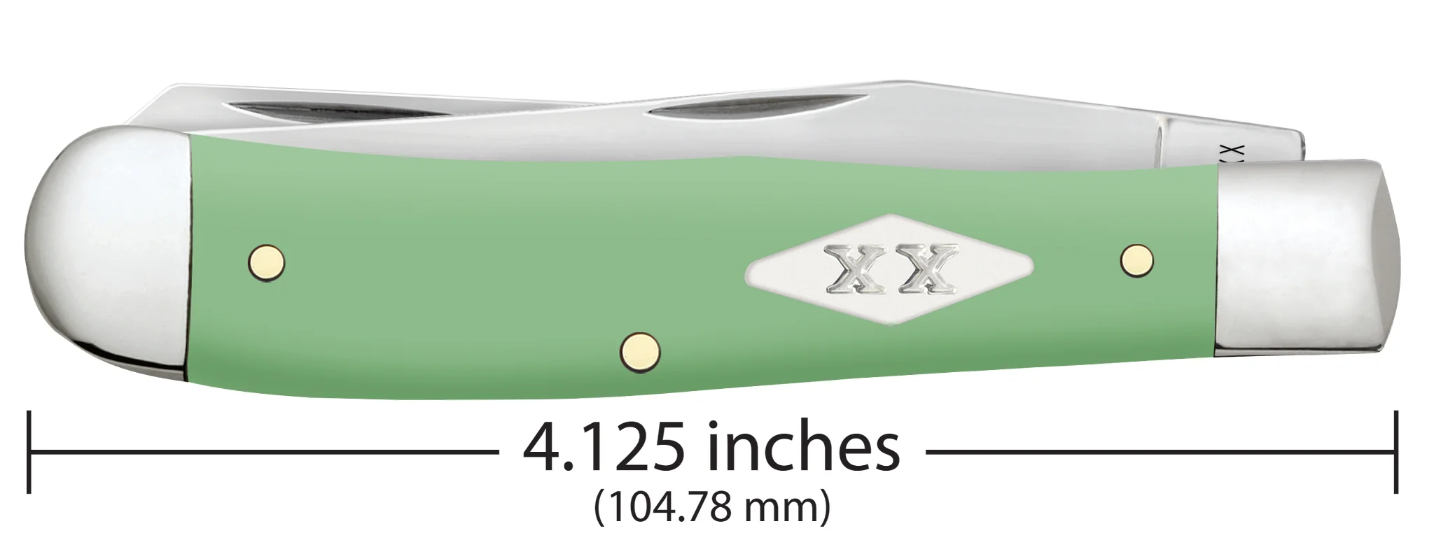 Smooth Mint Green Synthetic Trapper