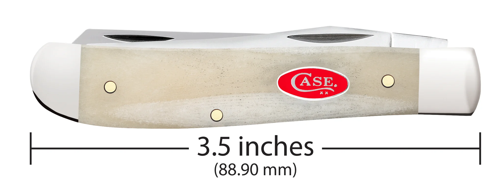 Smooth Natural Bone Mini Trapper