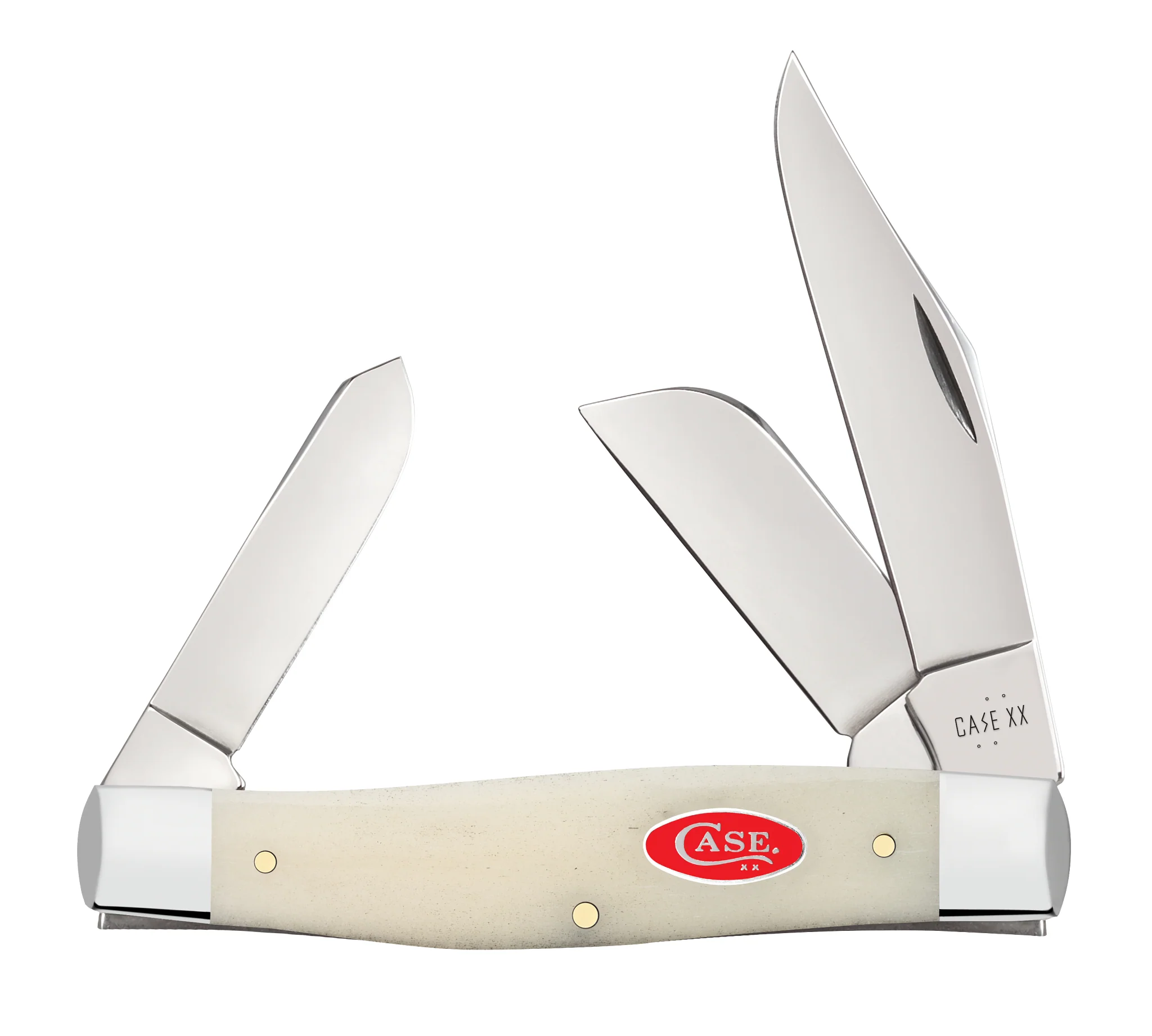 Smooth Natural Bone Large Stockman