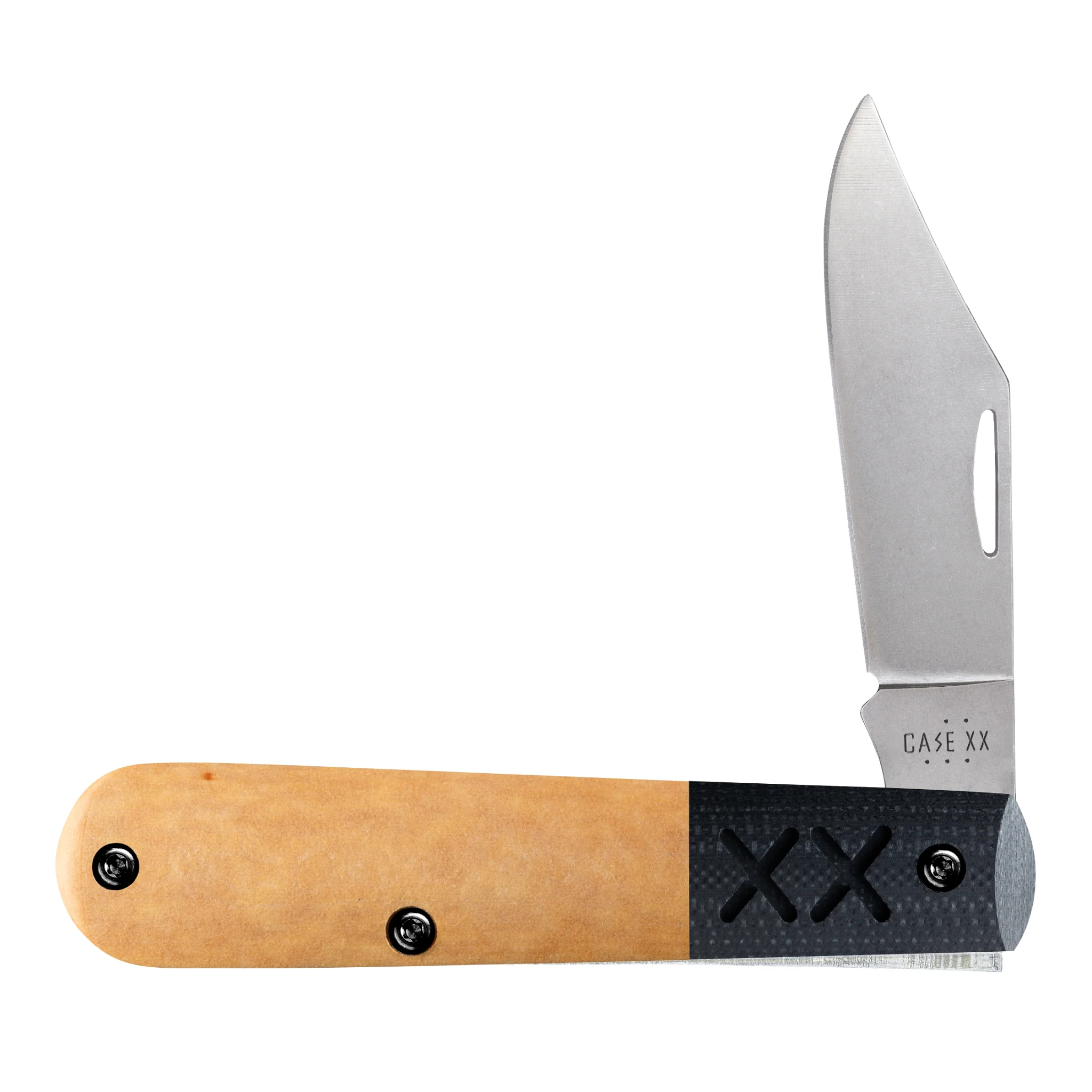 Crossroads™ Smooth Maple Valley Richlite® w/Black G-10 XR Barlow 1 Crossroads™ Smooth Maple Valley Richlite® w/Black G-10 XR Barlow