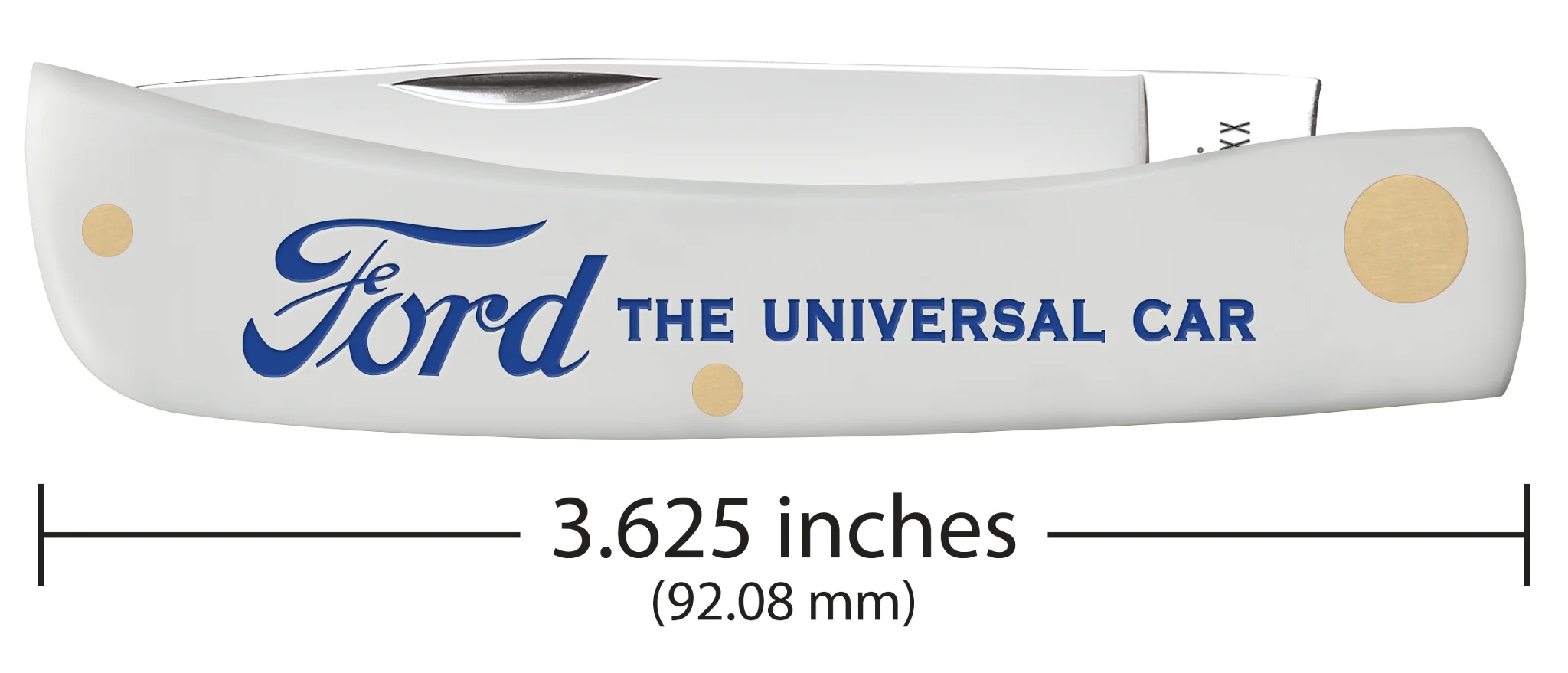 Ford Embellished Smooth White Synthetic Sod Buster® Jr
