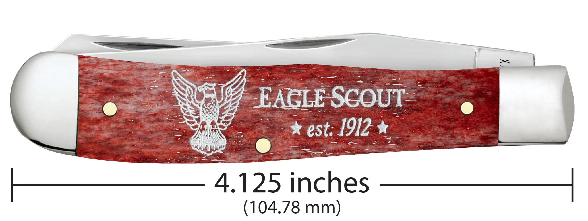 Scouting America™ Embellished Smooth Old Red Bone Trapper Gift Set