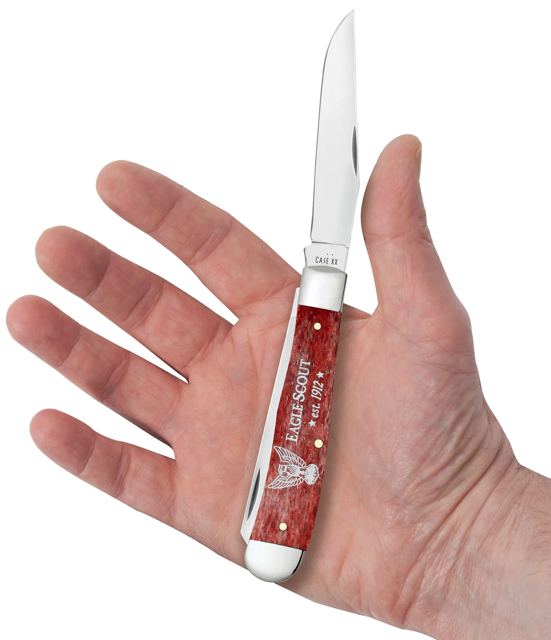 Scouting America™ Embellished Smooth Old Red Bone Trapper Gift Set 5 Scouting America™ Embellished Smooth Old Red Bone Trapper Gift Set