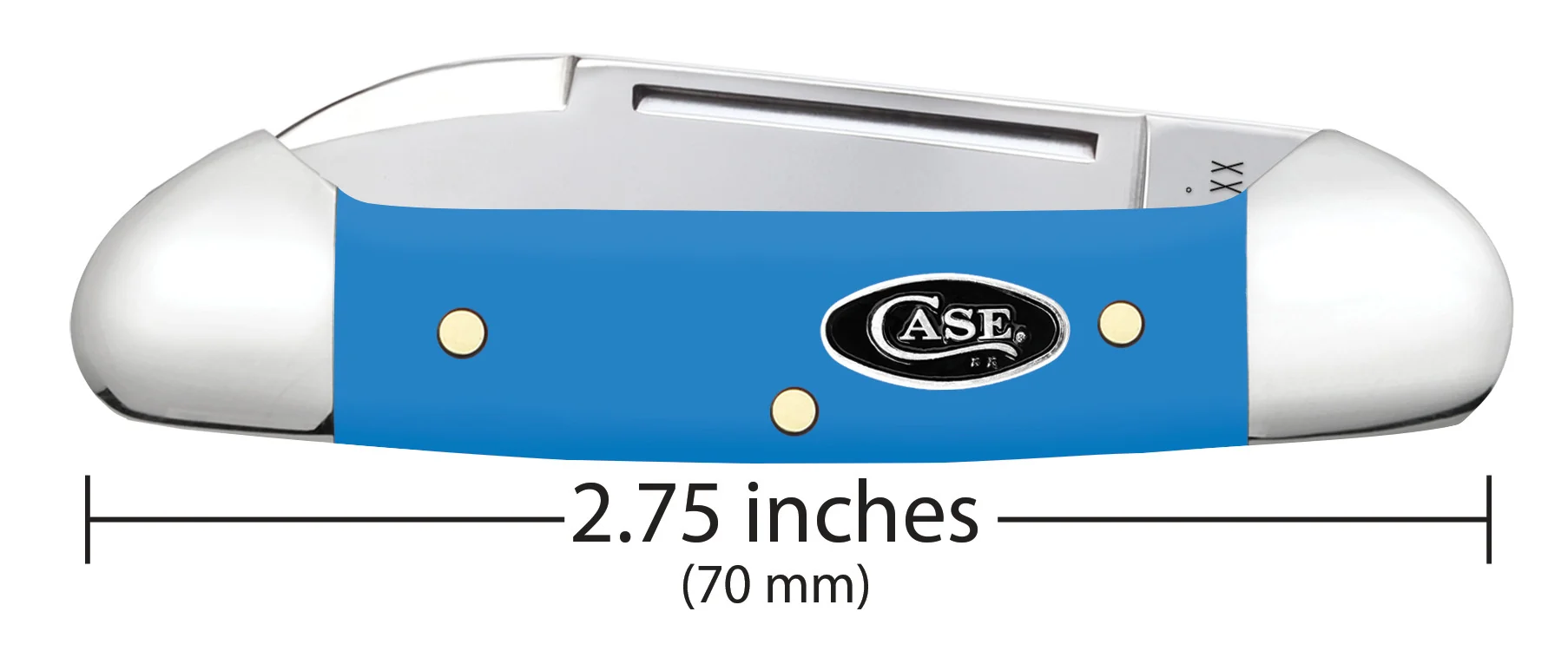 Smooth Light Blue Synthetic Baby Butterbean