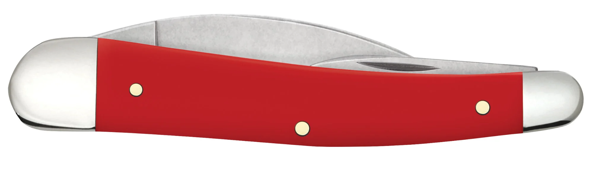 Smooth Red Synthetic American Workman CS Seahorse Whittler 3 Smooth Red Synthetic American Workman CS Seahorse Whittler