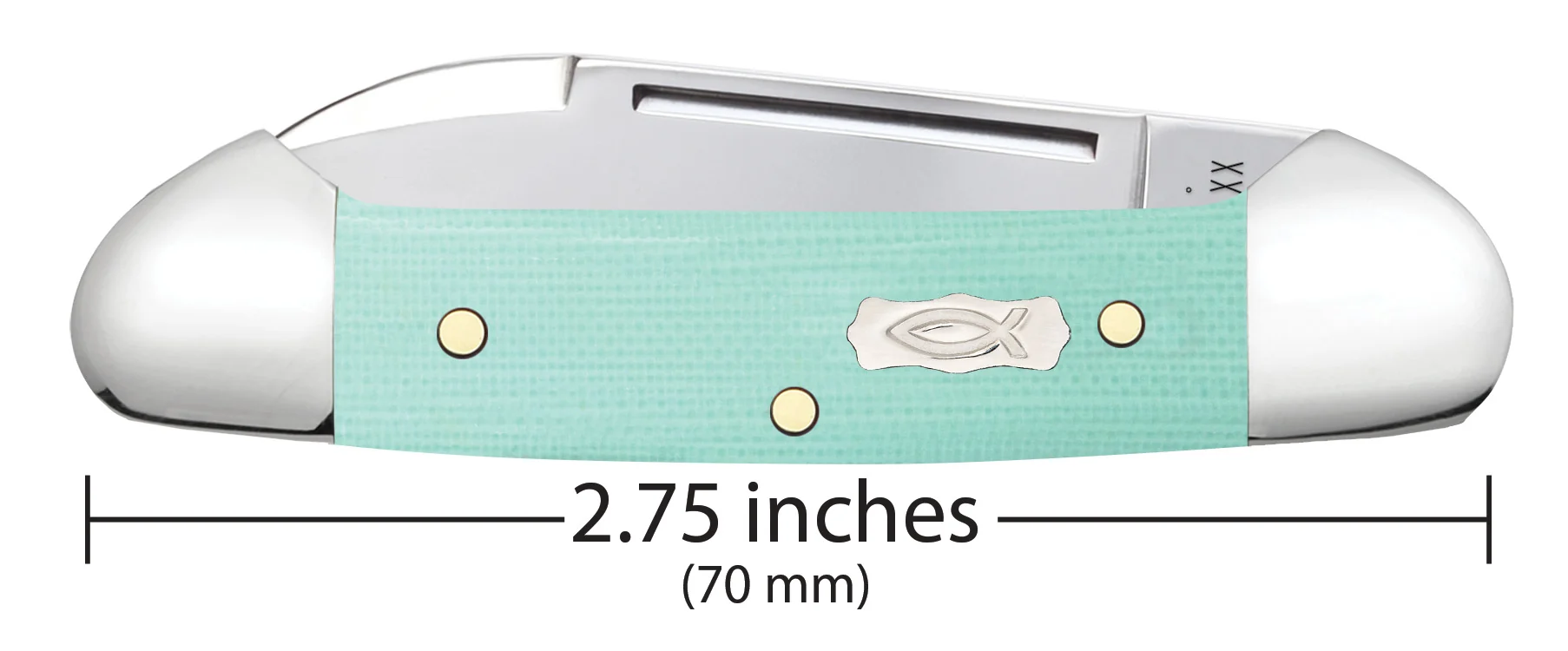 Smooth Seafoam Green G-10 Baby Butterbean