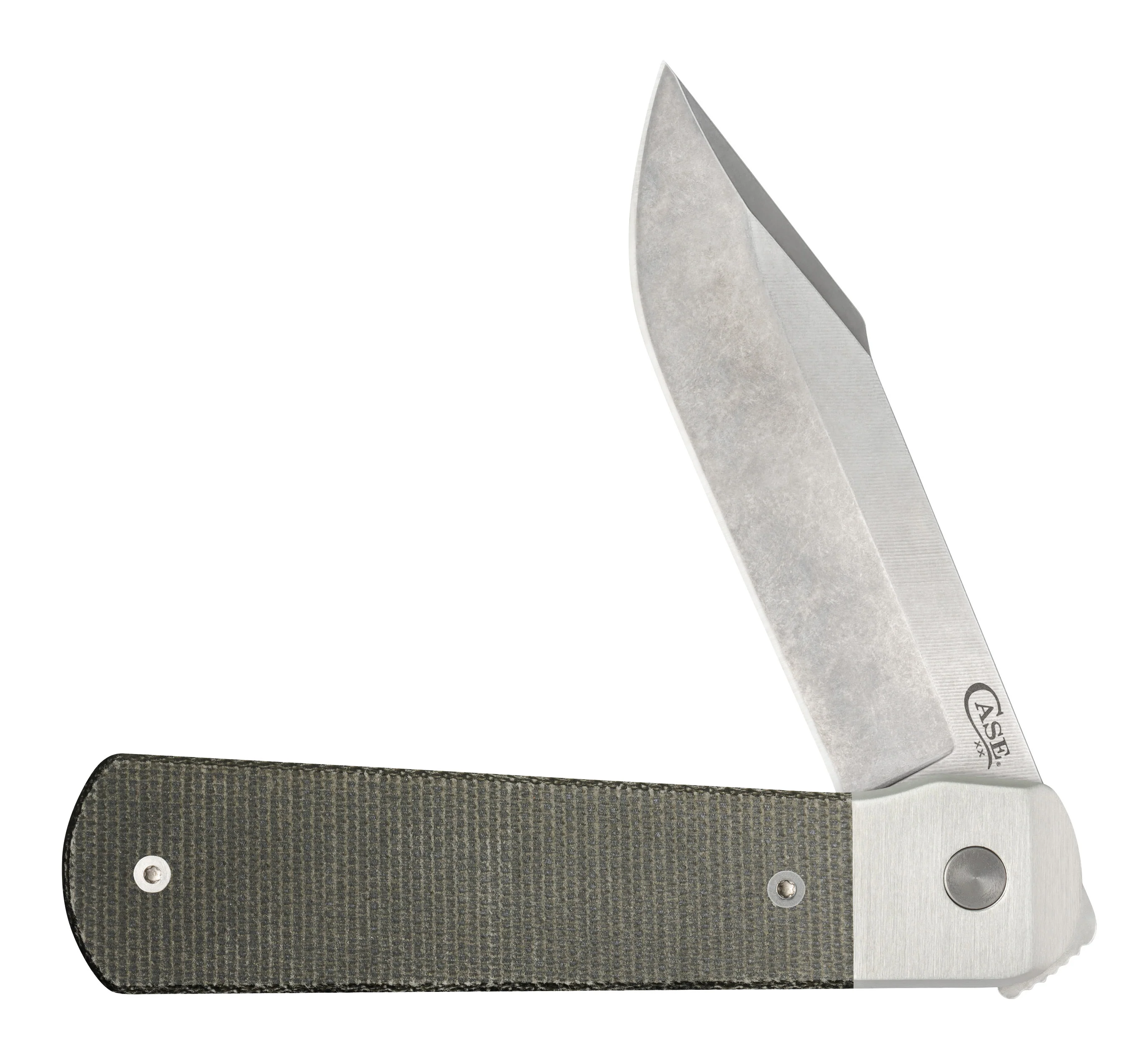 Smooth OD Green Canvas Micarta® Longhouse®