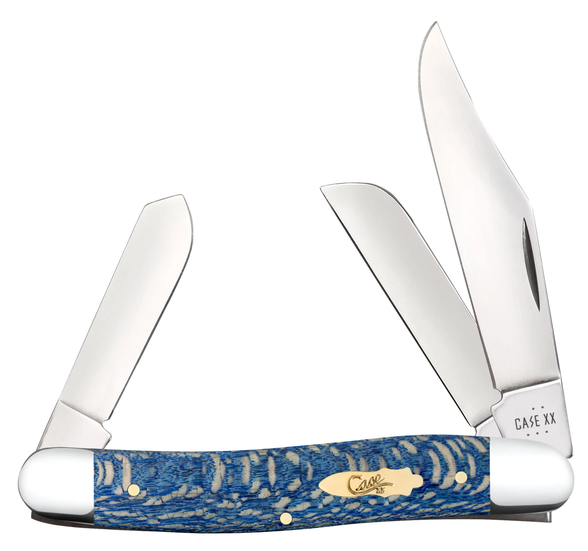 Smooth Blue Sycamore Wood Stockman