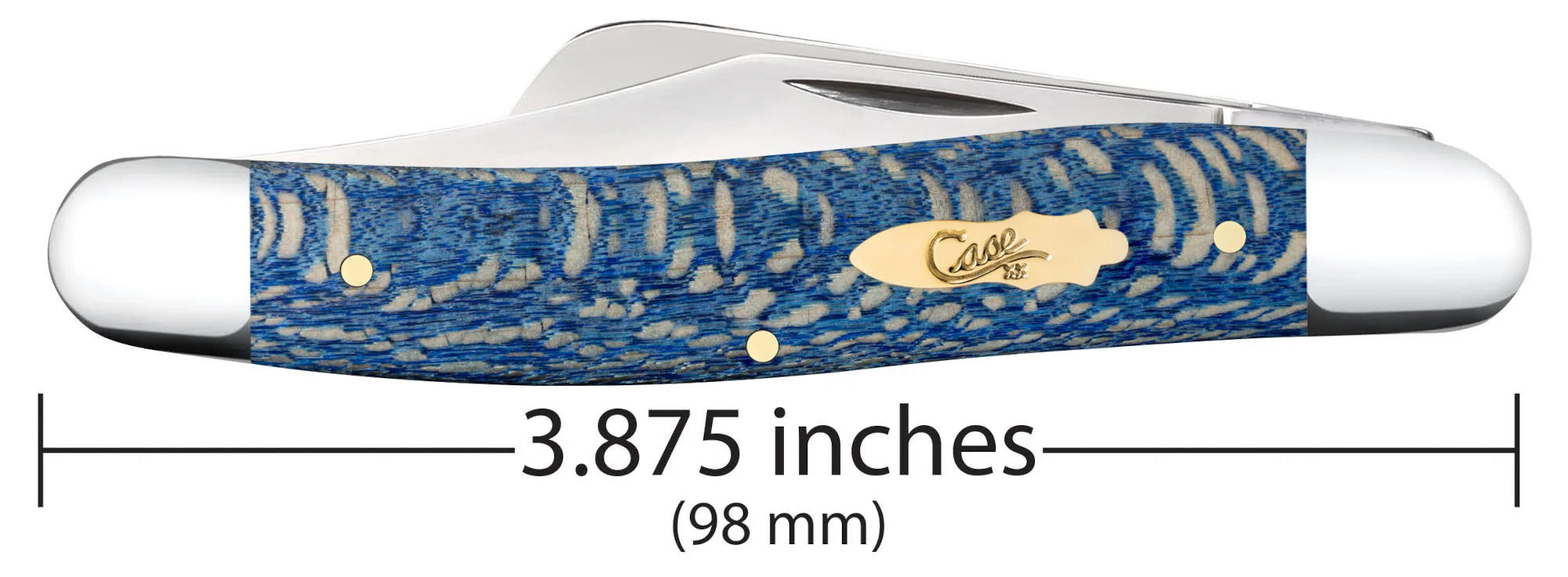 Smooth Blue Sycamore Wood Stockman