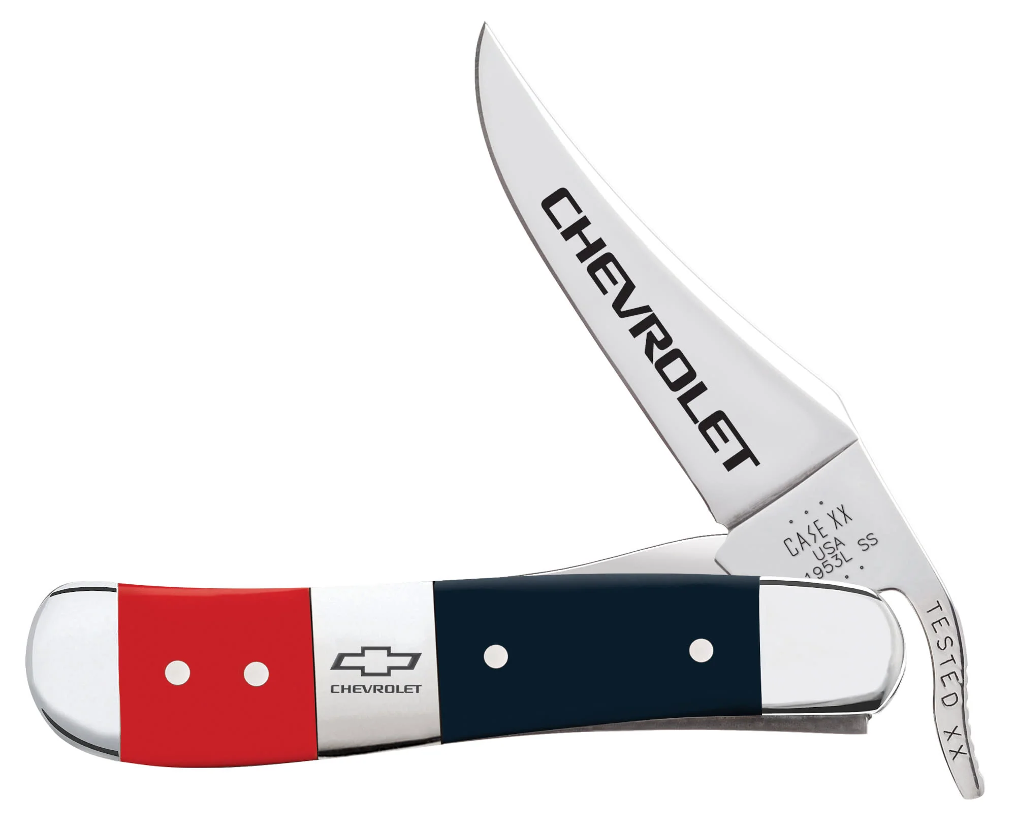 Chevrolet<sup>®</sup> Smooth Red/Blue Synthetic RussLock® Gift Set 1 Chevrolet® Smooth Red/Blue Synthetic RussLock® Gift Set