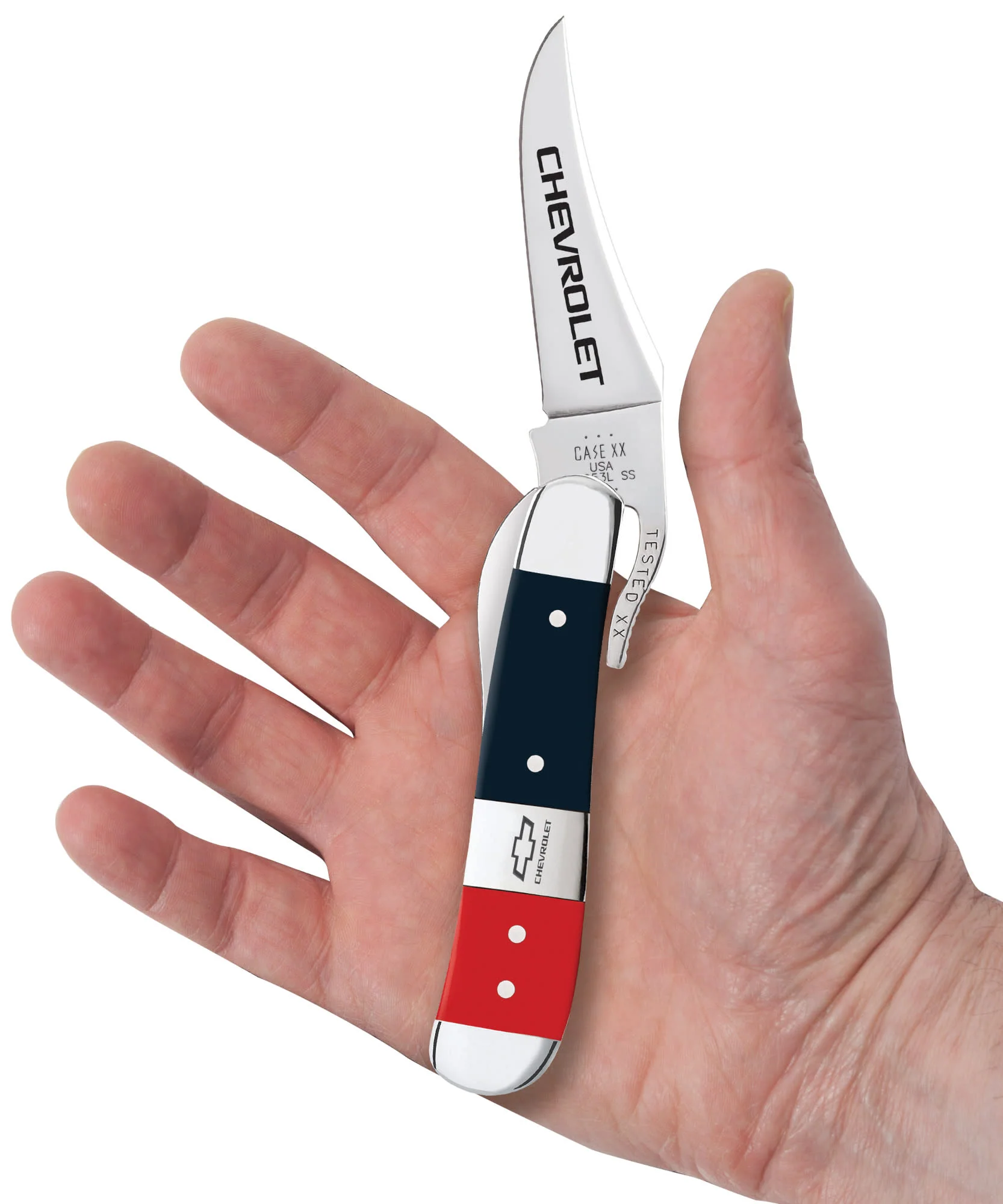 Chevrolet<sup>®</sup> Smooth Red/Blue Synthetic RussLock® Gift Set 5 Chevrolet® Smooth Red/Blue Synthetic RussLock® Gift Set