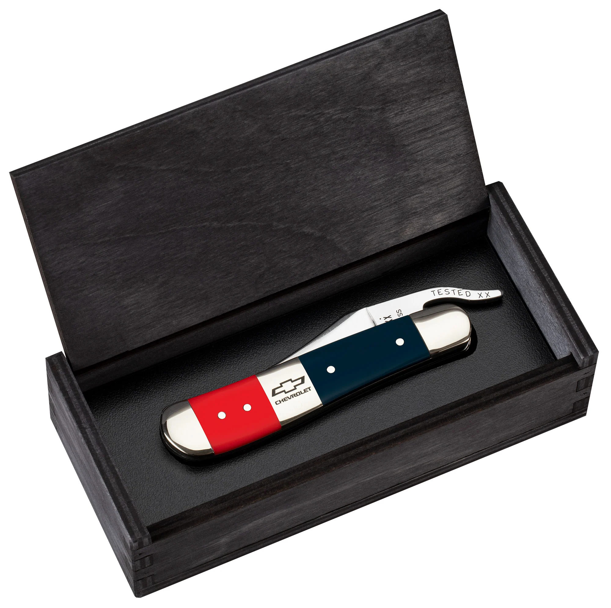 Chevrolet<sup>®</sup> Smooth Red/Blue Synthetic RussLock® Gift Set 7 Chevrolet® Smooth Red/Blue Synthetic RussLock® Gift Set