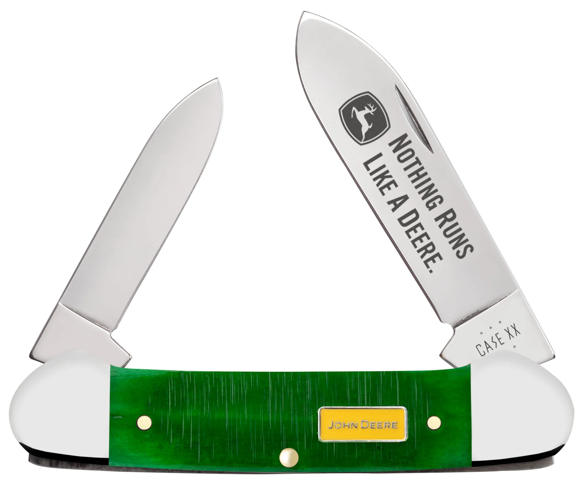John Deere Sawcut Jig Green Bone Canoe