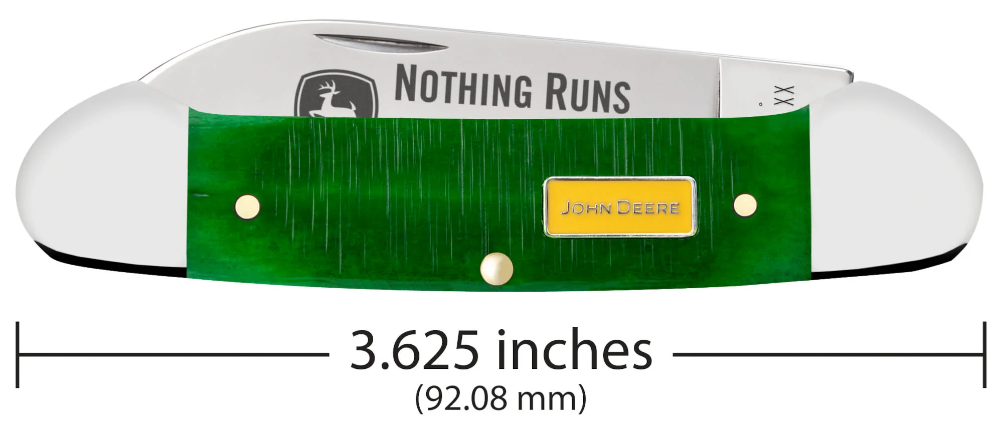 John Deere Sawcut Jig Green Bone Canoe