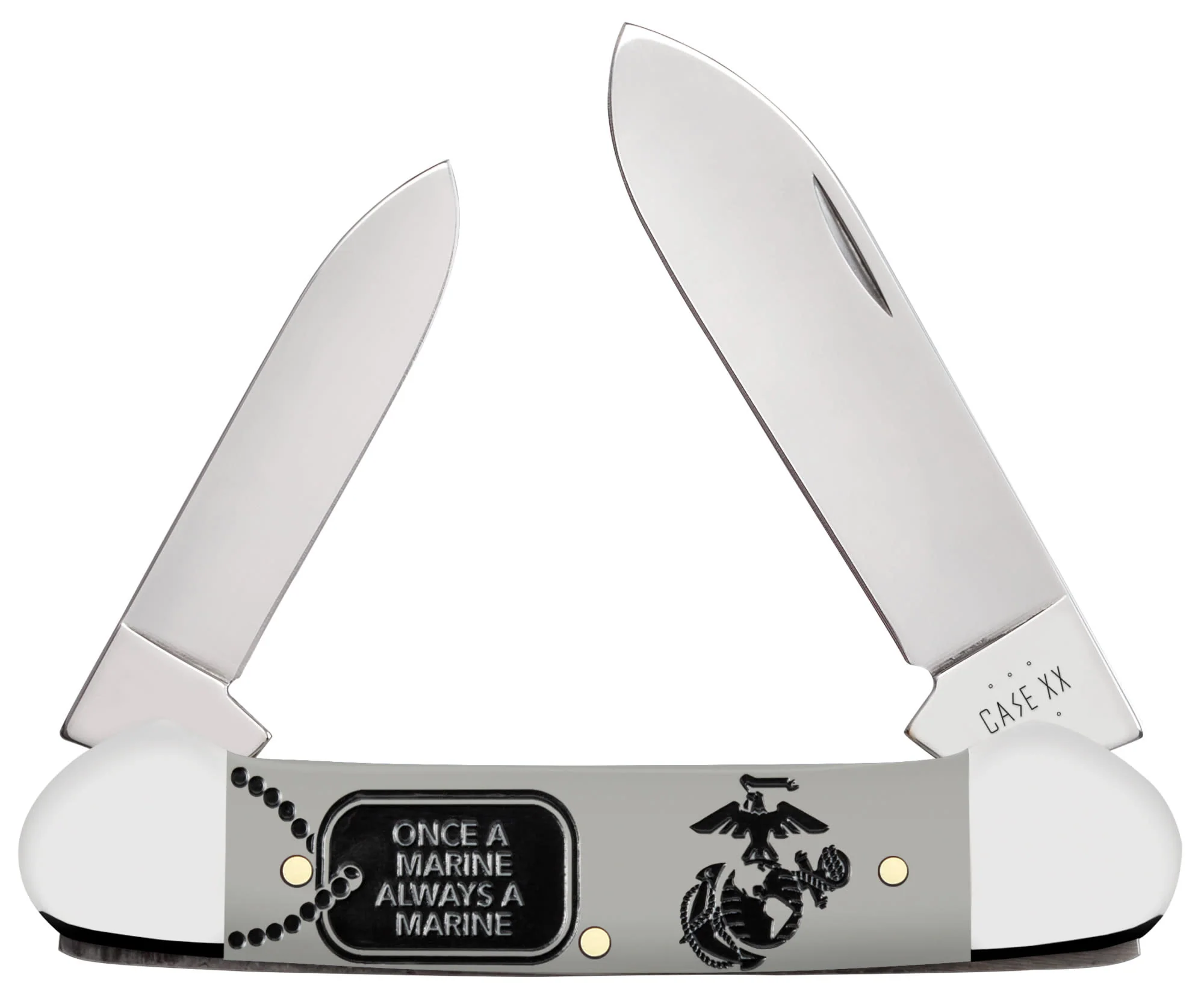USMC® Embellished Smooth Gray Synthetic Canoe