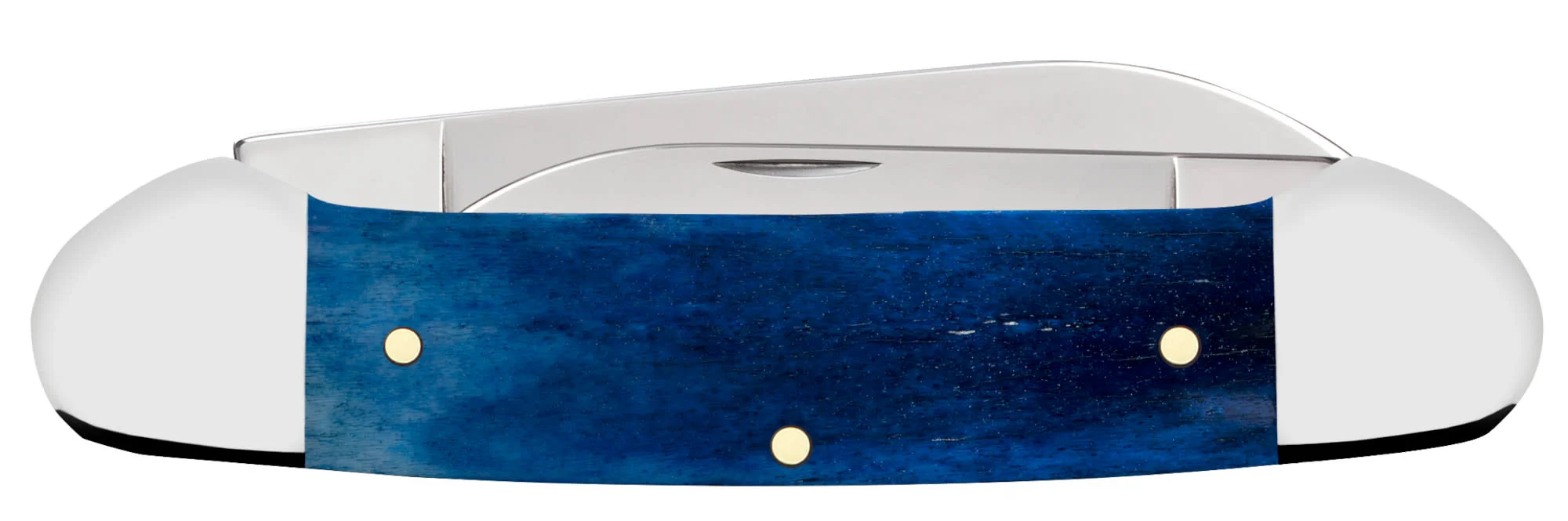Ram® Embellished Smooth Navy Blue Bone Canoe 3 Ram® Embellished Smooth Navy Blue Bone Canoe