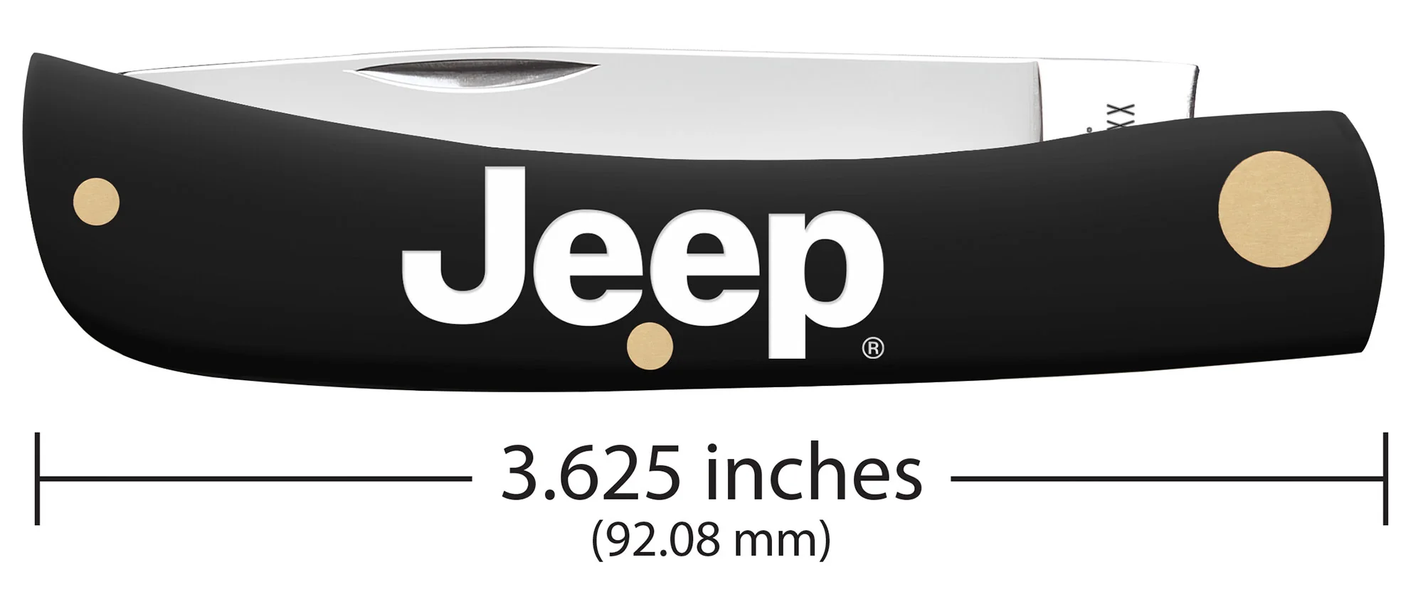 Jeep®  Embellished Smooth Black Synthetic Sod Buster® Jr
