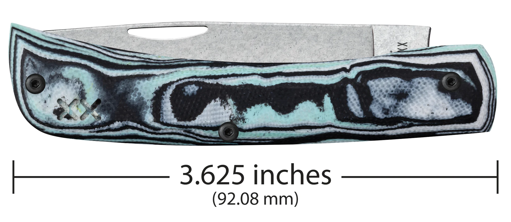 Crossroads™ Smooth Seafoam Green Burl G-10 XR Sod Buster® Jr