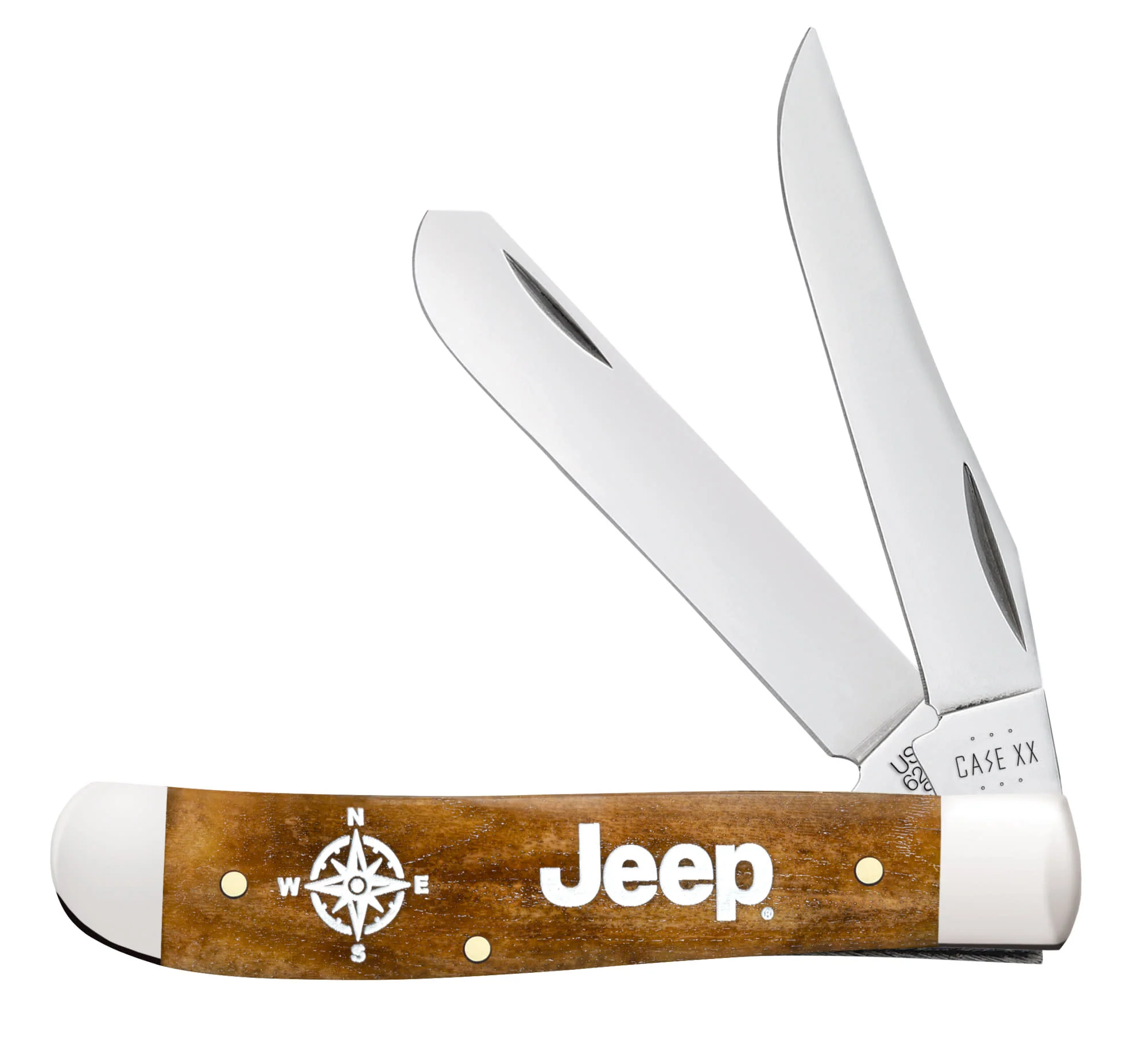 Jeep®  Embellished Smooth Antique Bone Mini Trapper