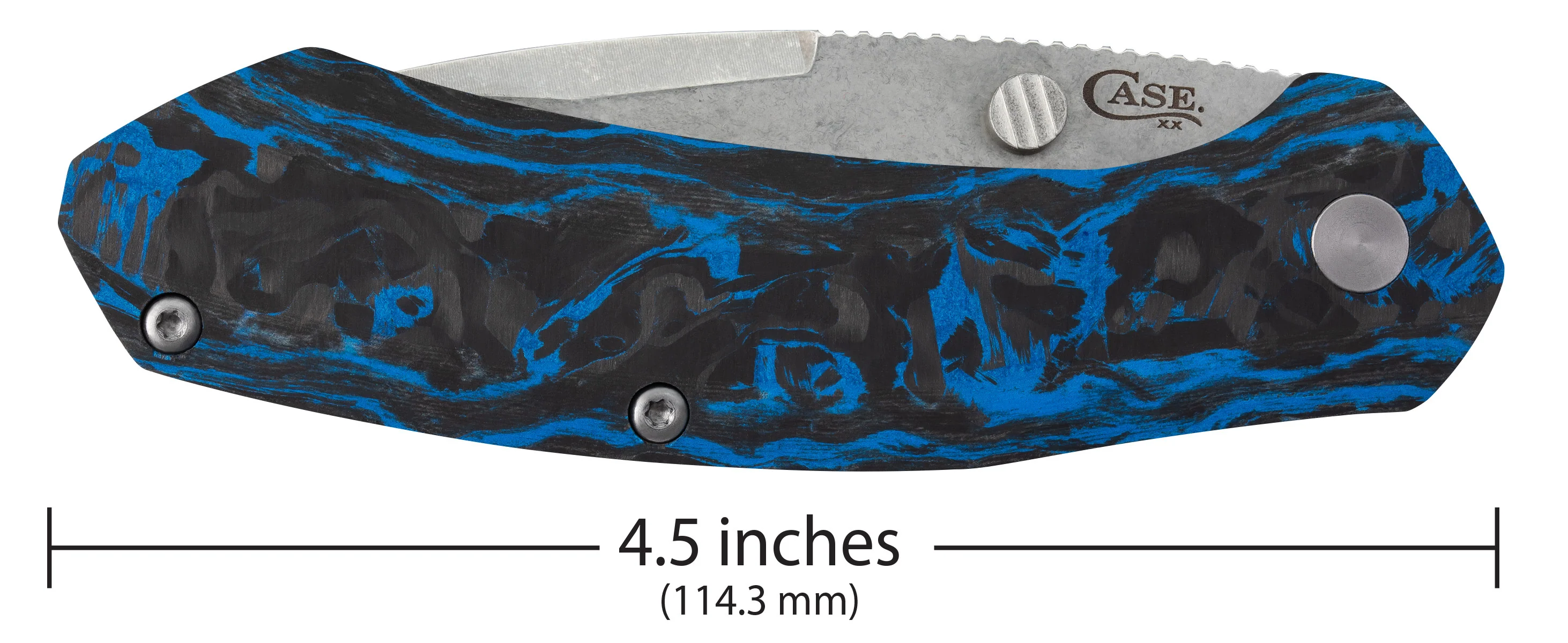 Blue and Black Carbon Fiber Westline®