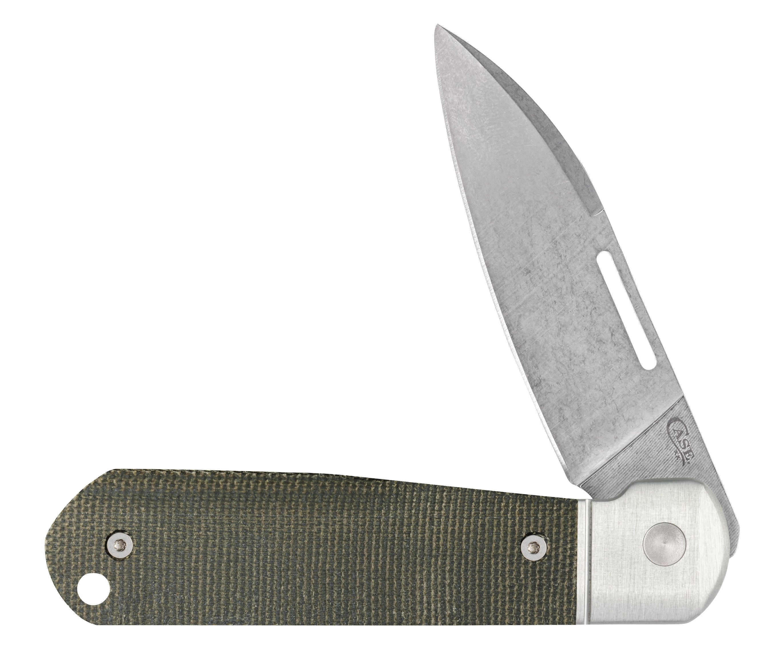 Smooth OD Green Canvas Micarta® Highbanks®