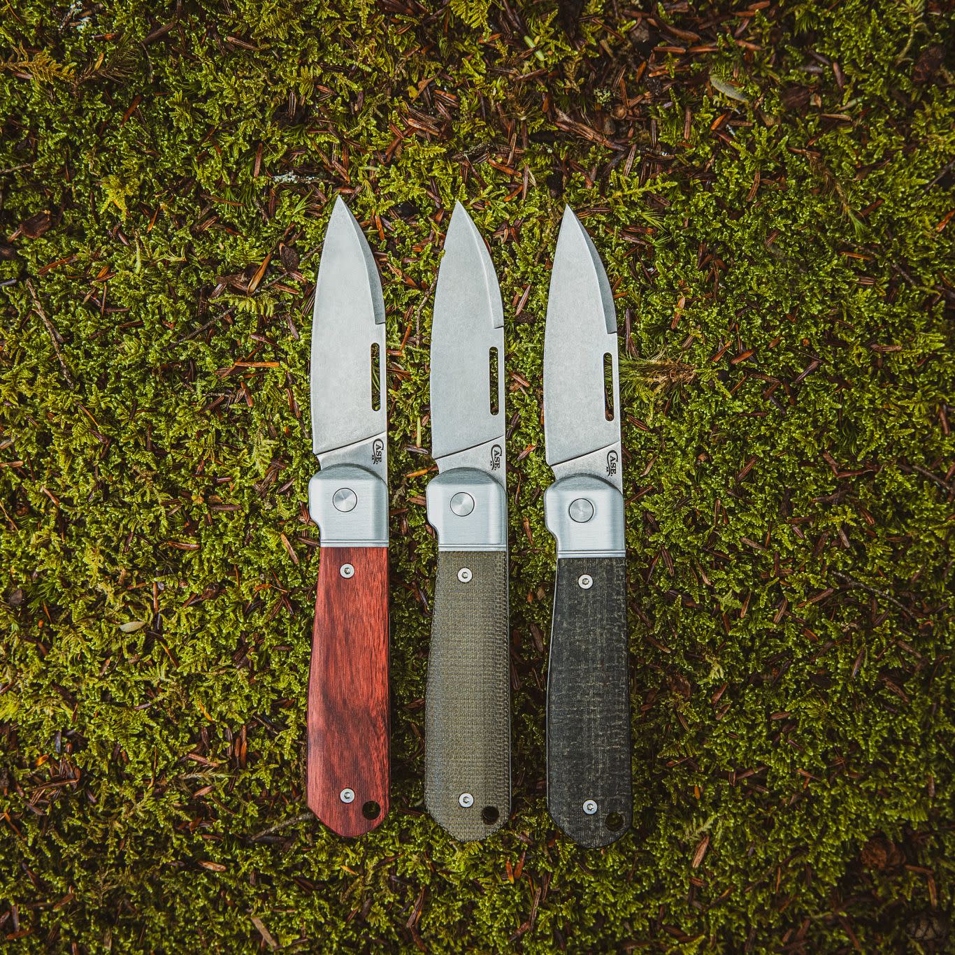 Smooth OD Green Canvas Micarta® Highbanks®