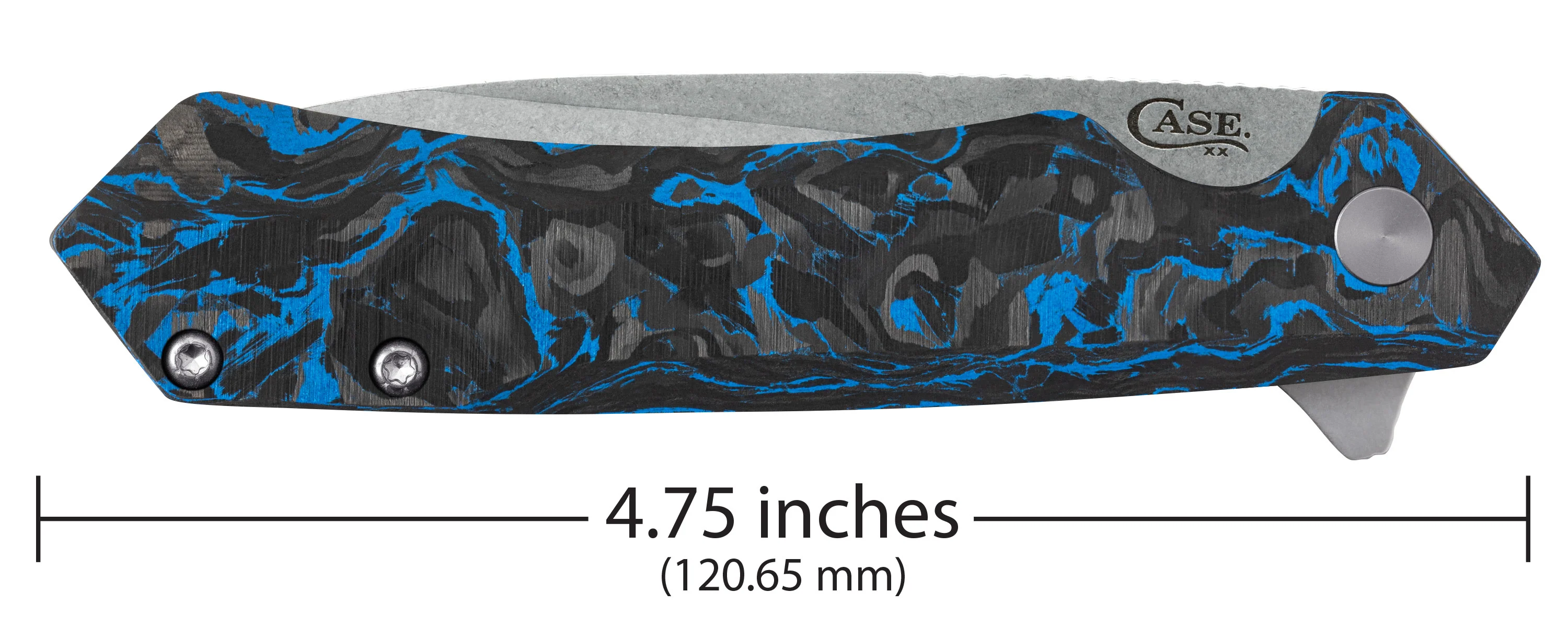 Blue and Black Carbon Fiber Kinzua®