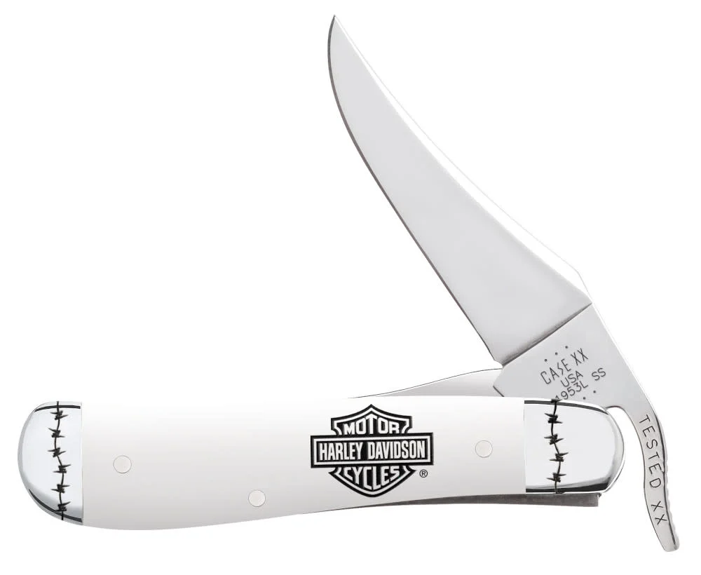 Harley-Davidson® Embellished White Synthetic RussLock®