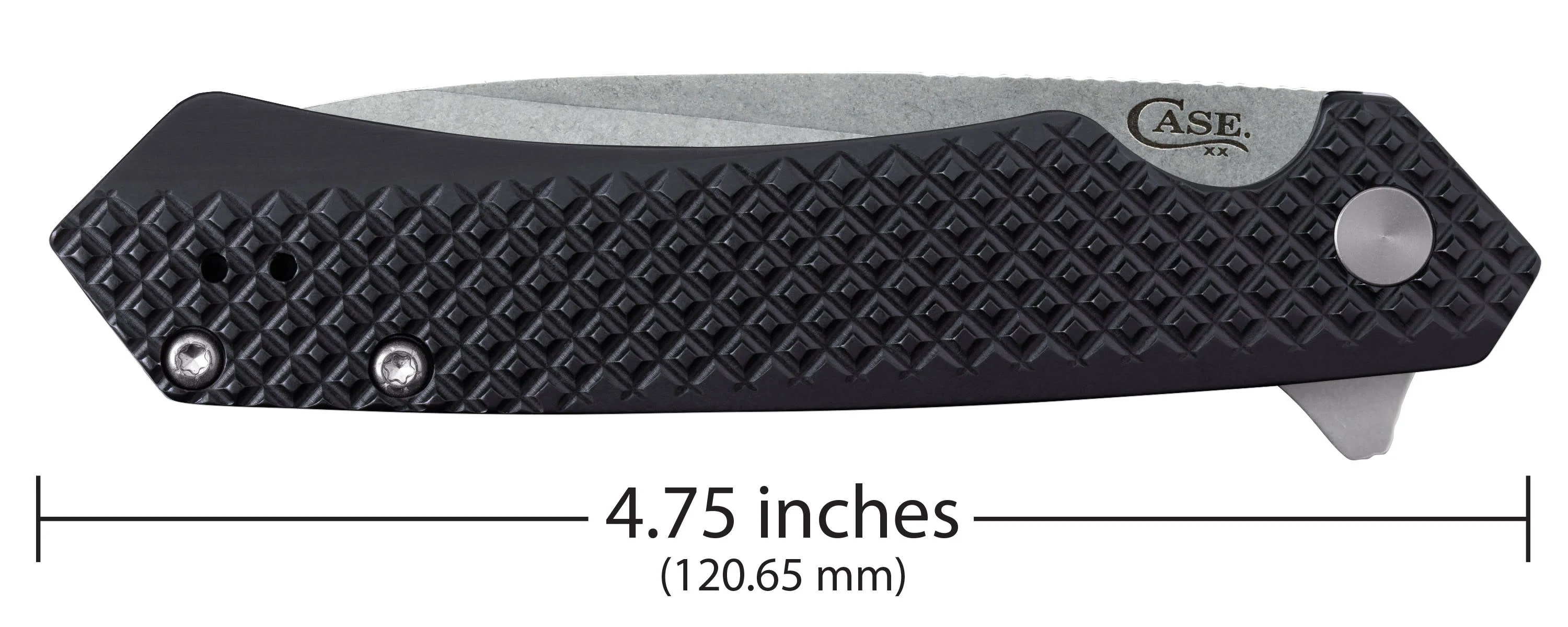 Embellished Black Anodized Aluminum Kinzua® with Spear blade