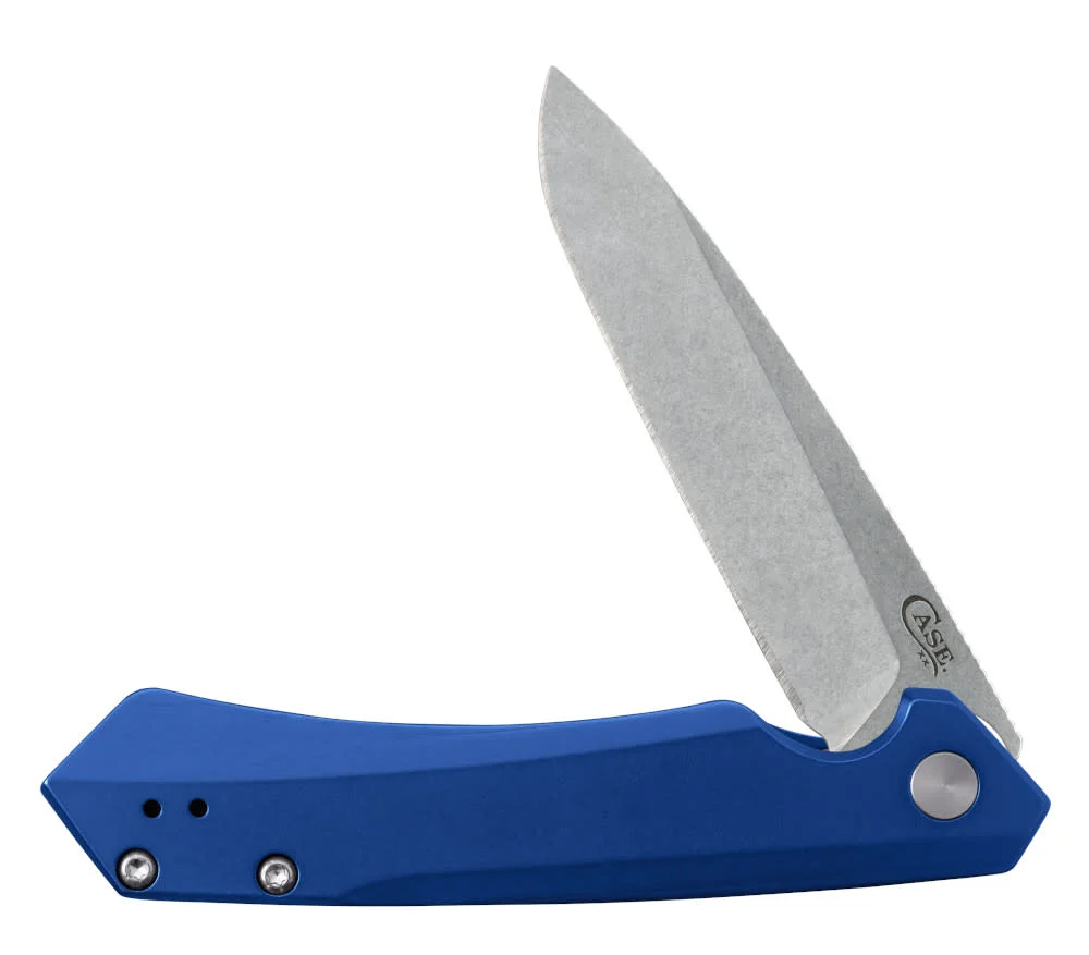 Blue Anodized Aluminum Kinzua® with Spear Blade