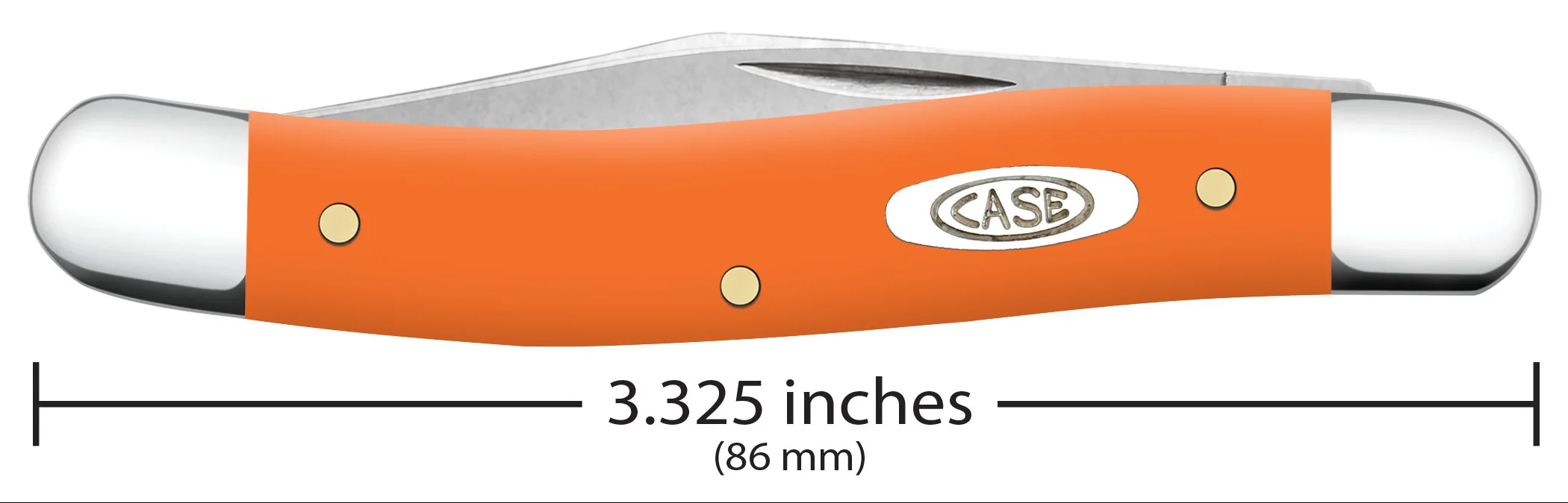 Smooth Orange Synthetic Medium Jack