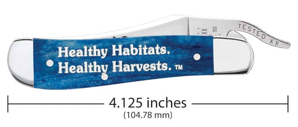 NWTF Embellished Smooth Navy Blue Bone RussLock®