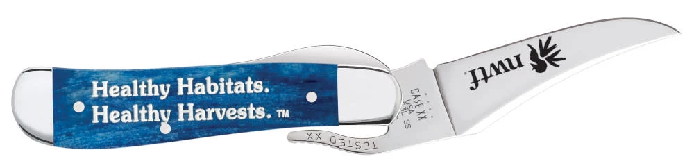 NWTF Embellished Smooth Navy Blue Bone RussLock® 4 NWTF Embellished Smooth Navy Blue Bone RussLock®