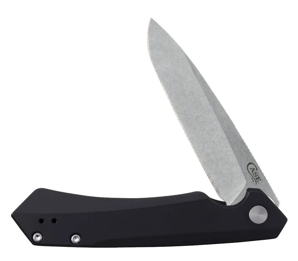 Black Anodized Aluminum Kinzua® with Spear Blade 1 Black Anodized Aluminum Kinzua® with Spear Blade