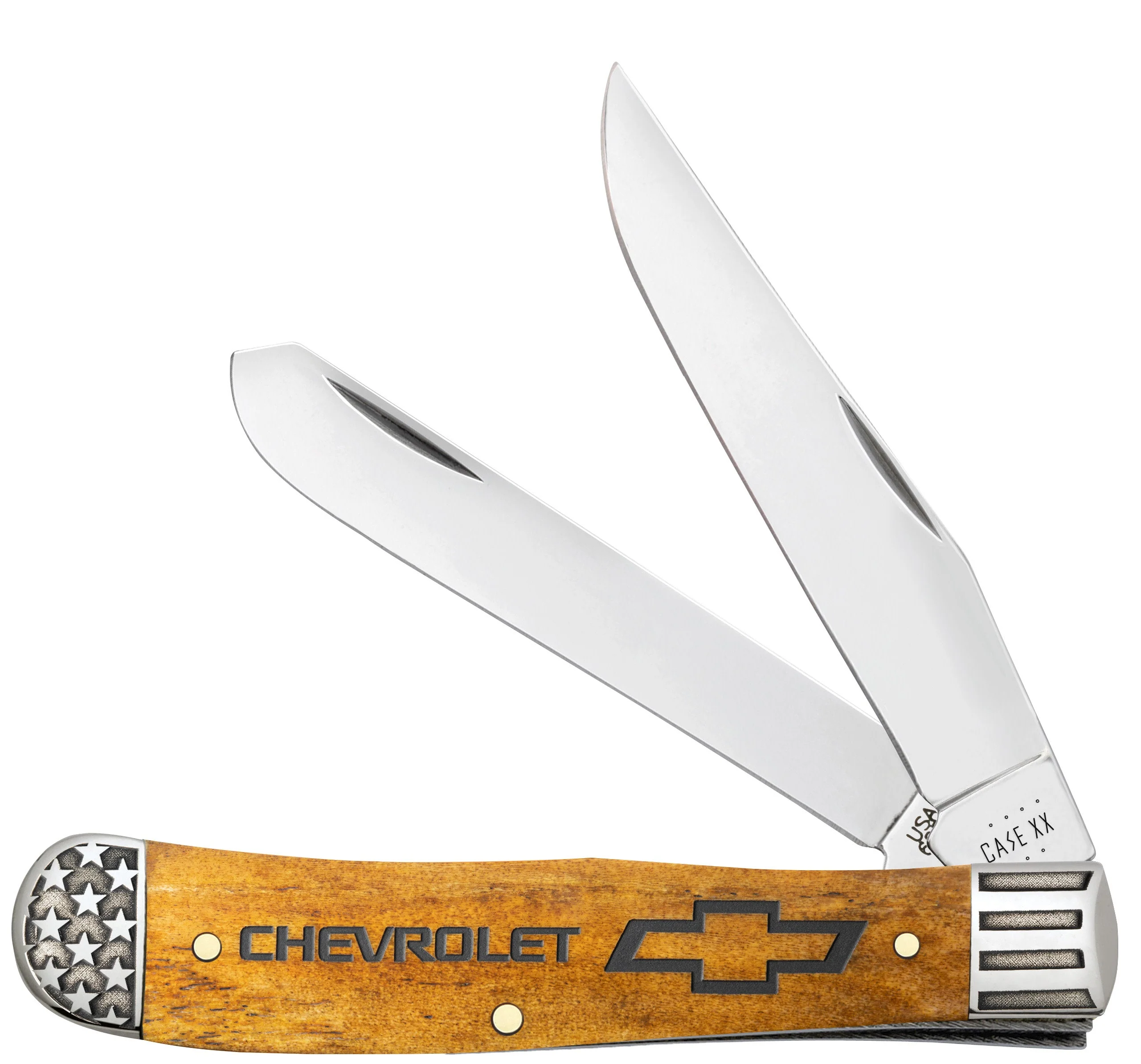 Chevrolet® Embellished Smooth Antique Bone Trapper