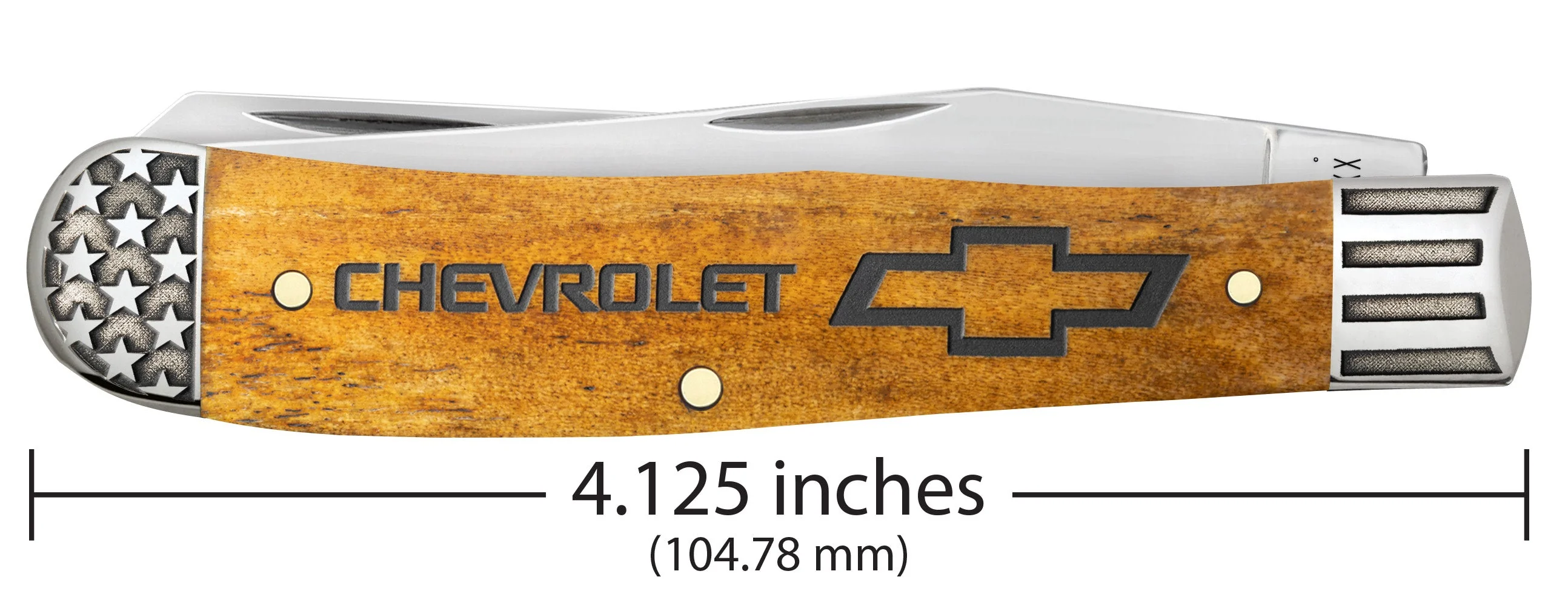Chevrolet® Embellished Smooth Antique Bone Trapper