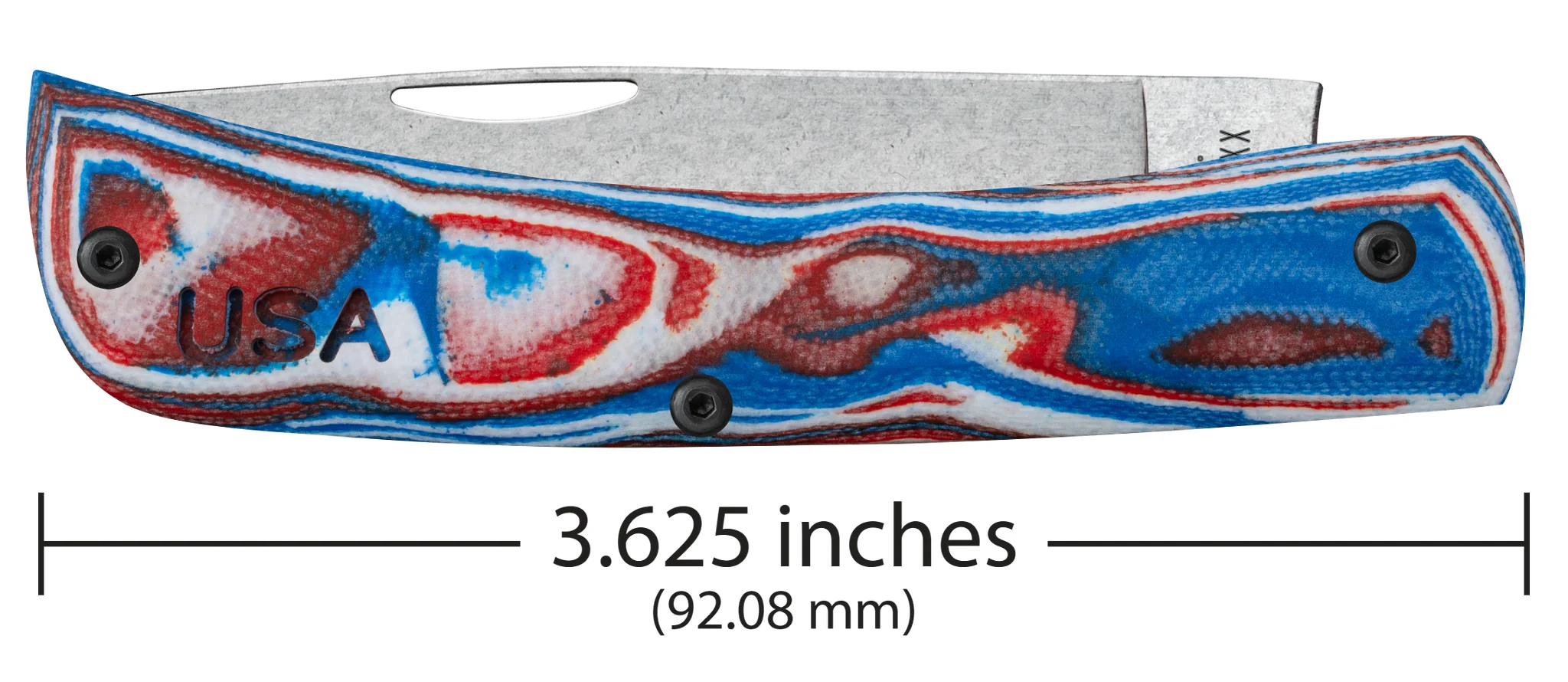 Crossroads™ Red/White/Blue Burl G-10 XR Sod Buster® Jr
