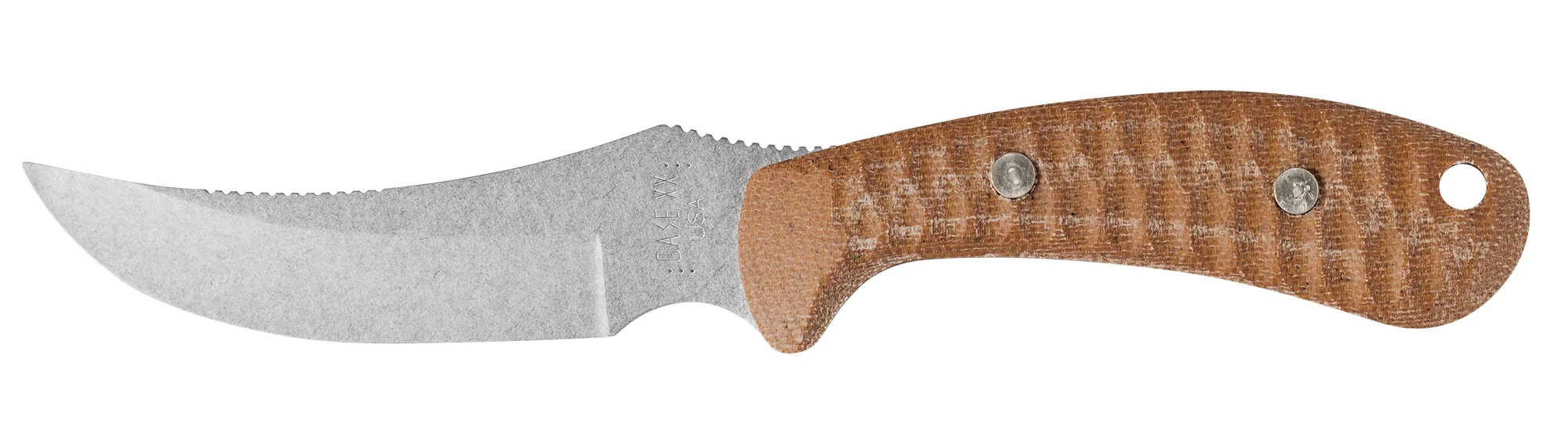 Sculpted Natural Canvas Laminate w/ Red G-10 Ridgeback® Hunter with Sheath 6 Sculpted Natural Canvas Laminate w/ Red G-10 Ridgeback® Hunter with Sheath