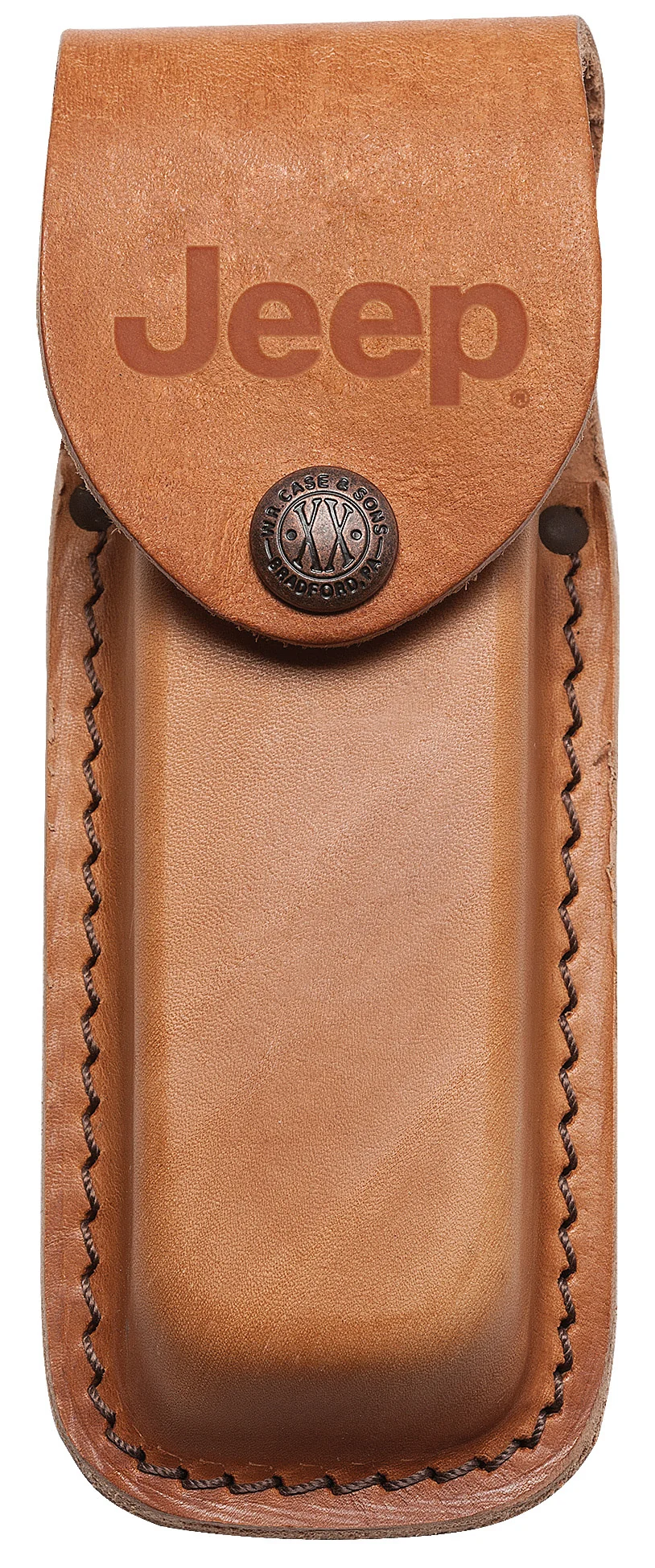 Jeep®  Brown Leather Medium Sheath
