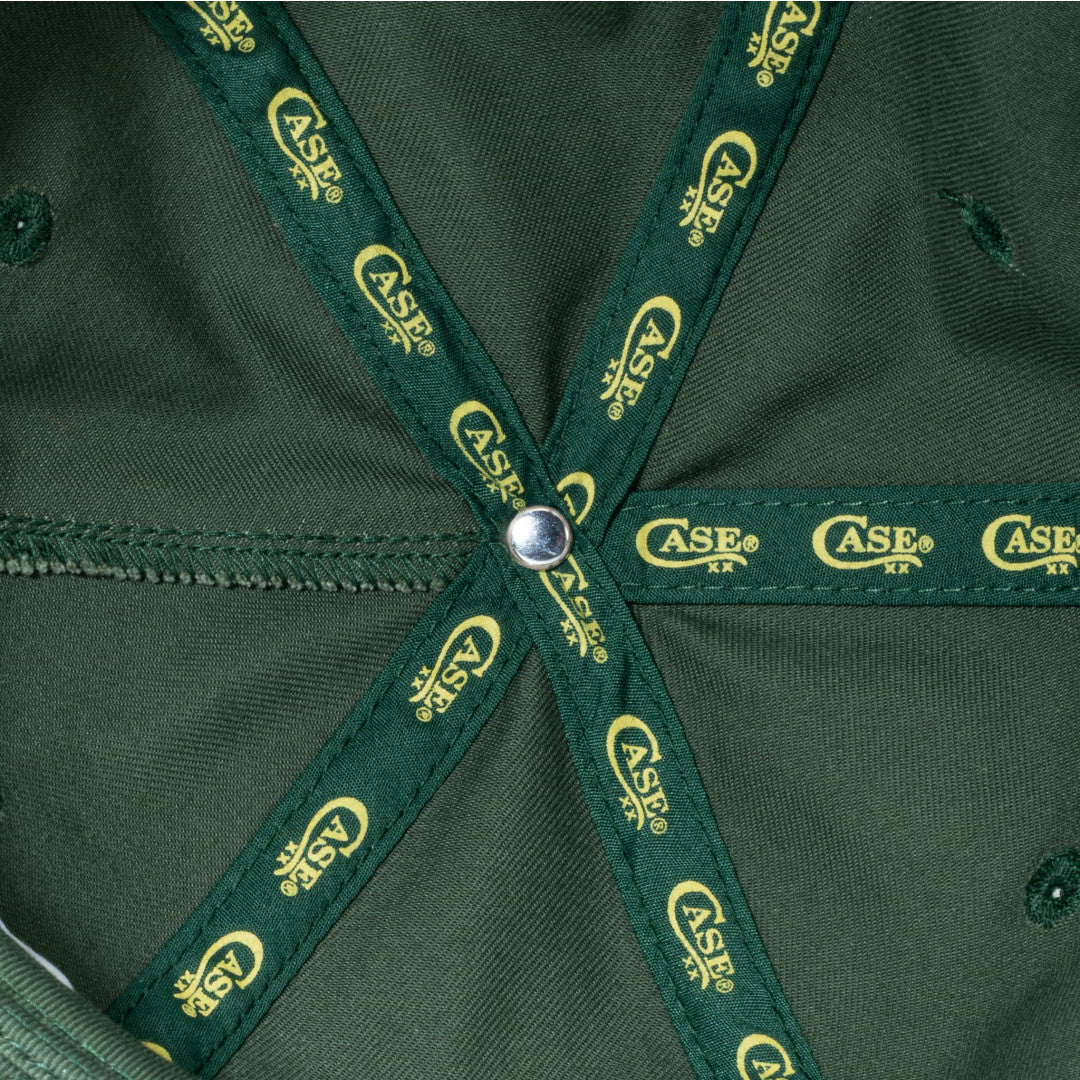 Green 5 Panel Cap with Rope