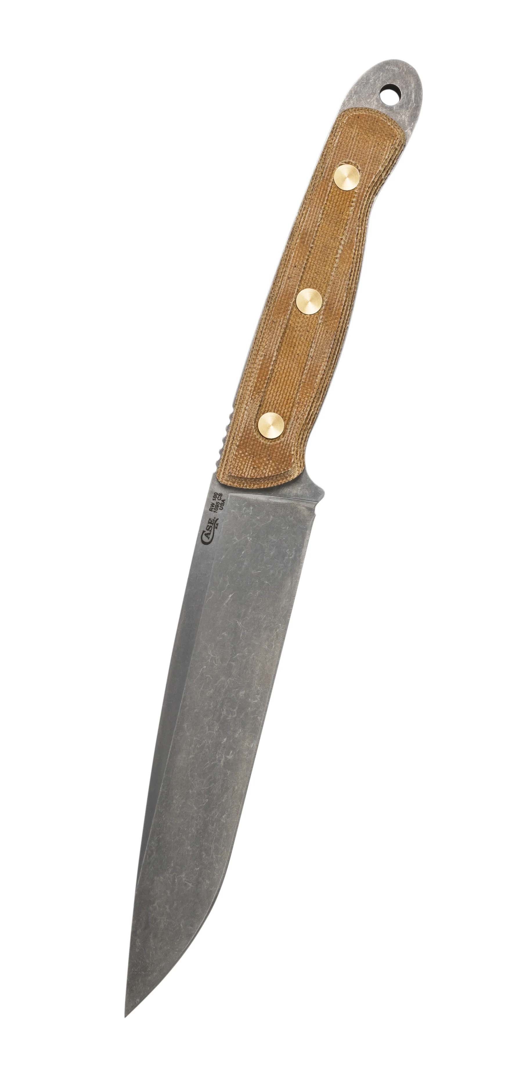 Roland Welker Smooth Natural Micarta® RW 100 Hunter