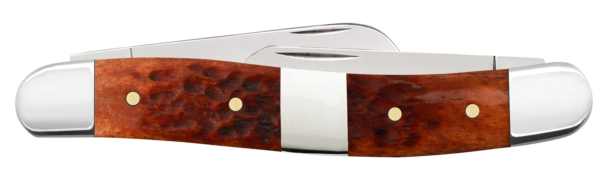 Jeep® Medium Stockman Gift Set - Peach Seed Jig Chestnut Bone w/ Embellished Center Bolster 3 Jeep® Medium Stockman Gift Set - Peach Seed Jig Chestnut Bone w/ Embellished Center Bolster