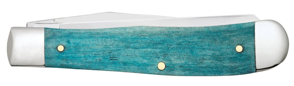 Embellished Smooth Natural Bone with Color Wash and Black Definition Trapper Cardinal (in Velvet Box) 3 Embellished Smooth Natural Bone with Color Wash and Black Definition Trapper Cardinal (in Velvet Box)