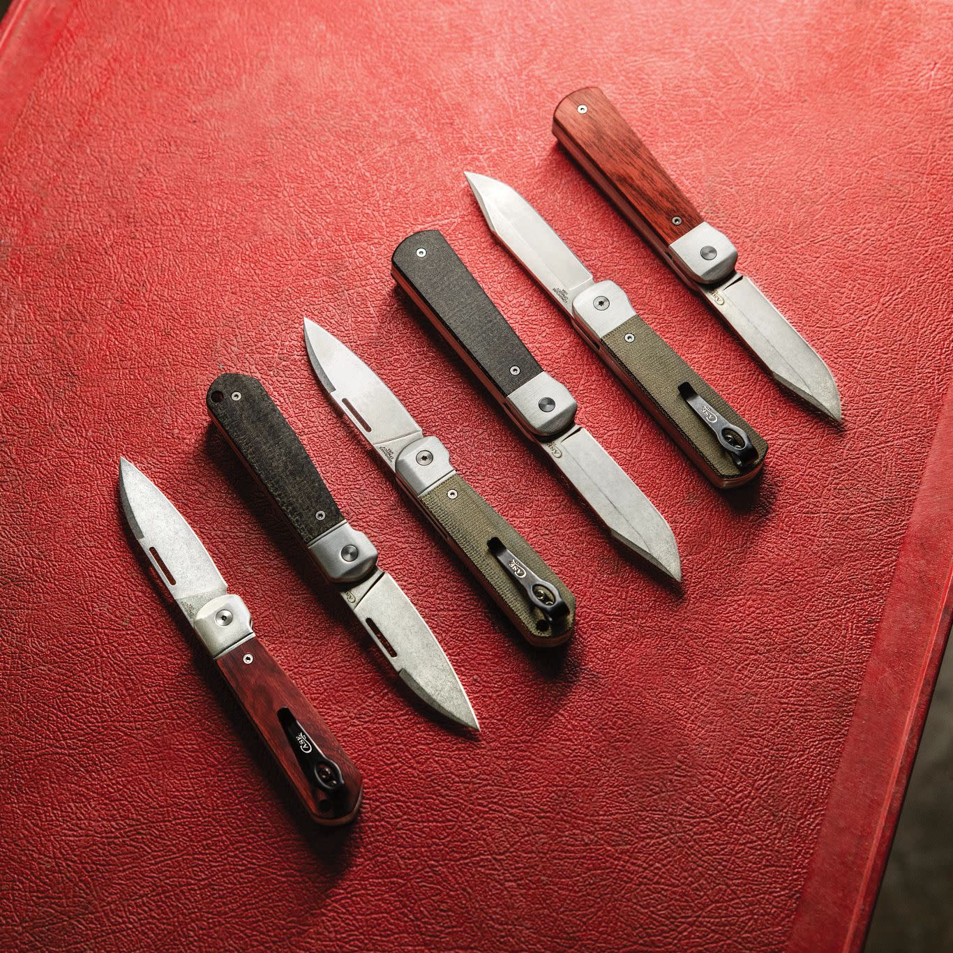 Smooth Black Burlap Micarta® Longhouse®