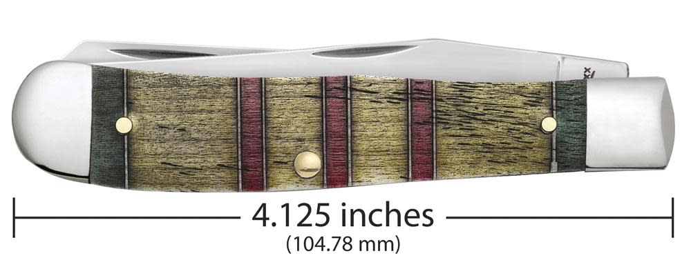 Vietnam War Gift Set Smooth Natural Bone with Green, Yellow and Red Color Wash Trapper in Jewel Box 2 Vietnam War Gift Set Smooth Natural Bone with Green, Yellow and Red Color Wash Trapper in Jewel Box