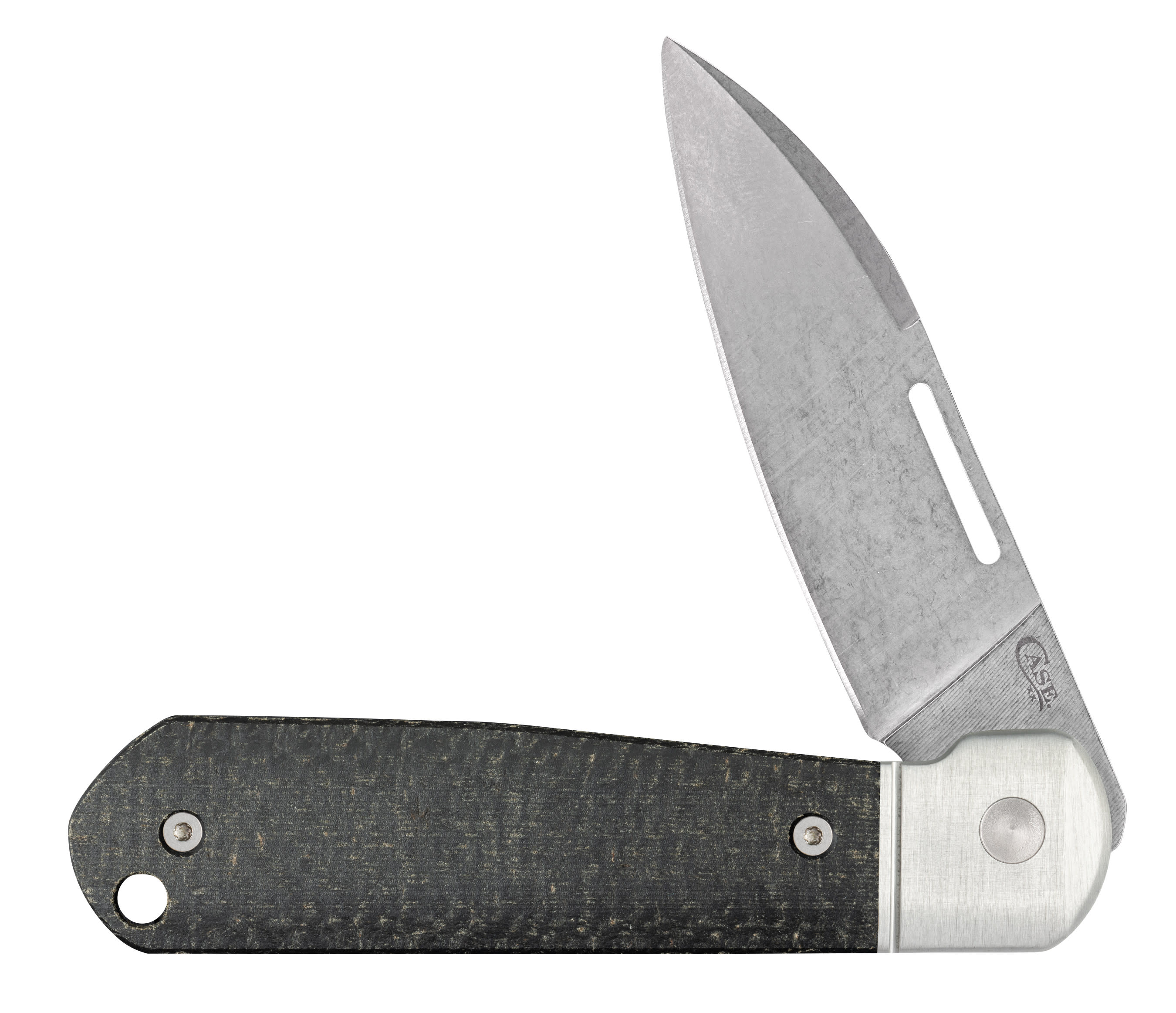 Smooth Black Burlap Micarta® Highbanks®